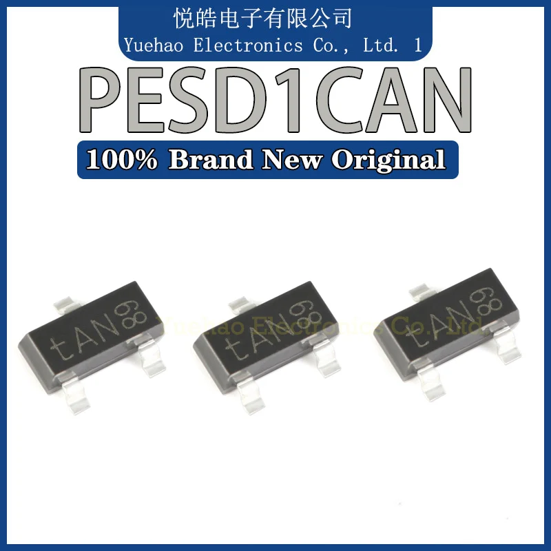 10-100PCS New Original PESD1CAN PESD1CA PESD1C PESD1 TAN Chip IC SOT23