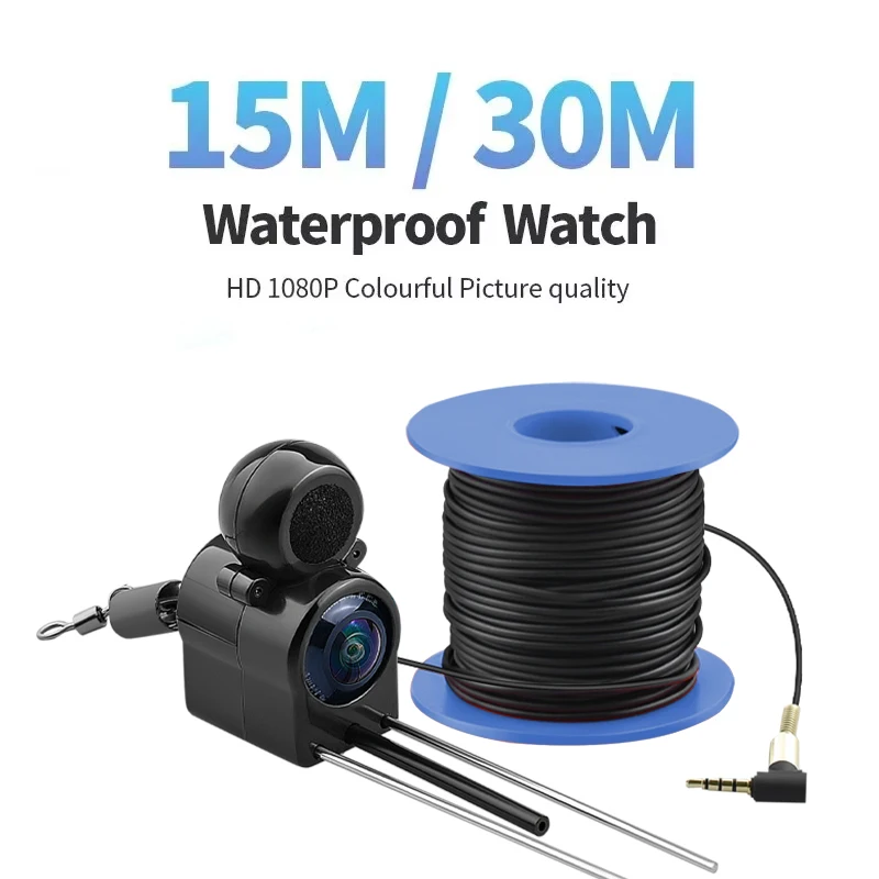 4.3 Inch Video Fishing Rod Kit with Underwater Fishing Camera Monitor for Summer Winter Ice Sea Lake Fishing Enthusiasts Gear