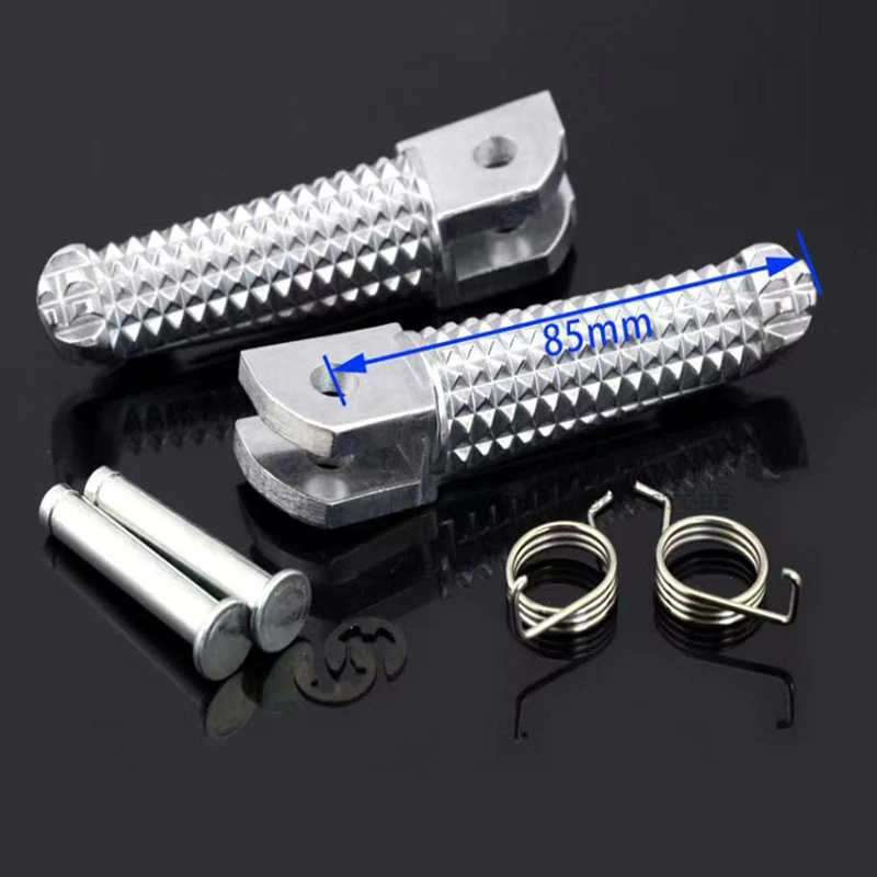 مسند للقدمين الأمامي للدراجة النارية مزود بأوتاد للقدمين من ياماها YZF R3 R25 R125 MT03 MT07 MT09 MT10 MT25 MT125 FZ6 N/S FZ09 XJ6 XJR