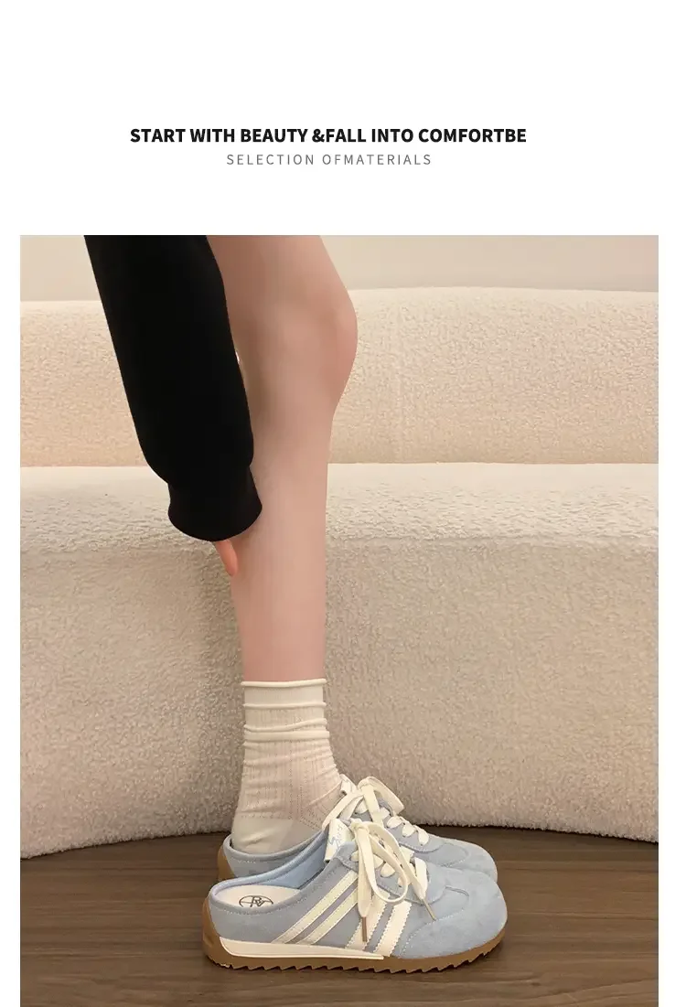All Match Closed Toe Slippers Slip on Lightweight Breathable Non Slip Outdoor Walking Summer Casual Sandals