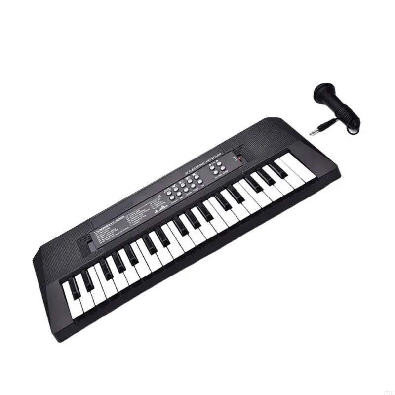 

77HC Portable Electronic Digital Piano with Microphone 37/54 Key Keyboard Piano Learning Educational Music Keyboard Piano