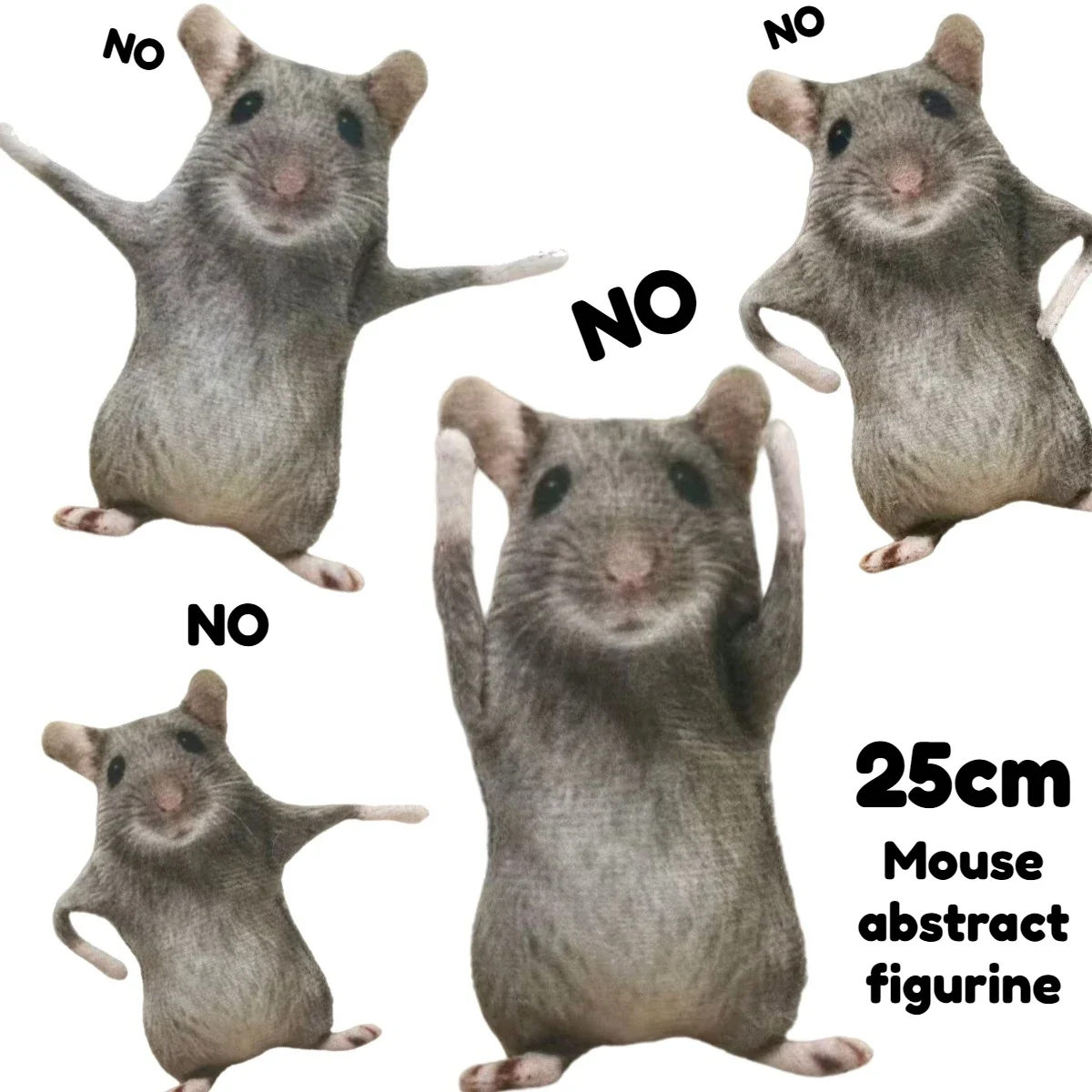 Adjustable Skeleton Realistic Rat Plush Toy, Funny Poseable Dress Up Gag Pendant, Interesting Prank Gift For Friend Party Favors