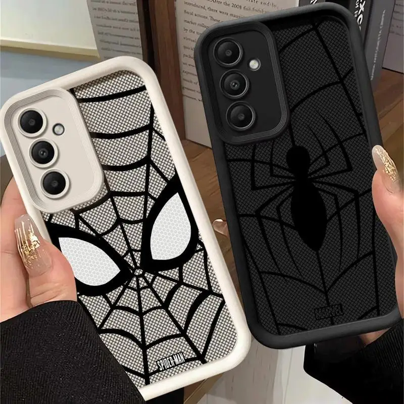 Marvel Spderman Cool Cover Phone Case for Samsung Galaxy A12 A13 A14 A22 A23 A24 A32 A33 A34 5G Silicone Soft TPU