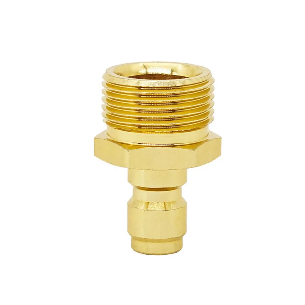 For Car Wash Systems Aluminum Connector 22*1.5 Quick Connect Pressure Washer Carwash Male And Female Pair Included