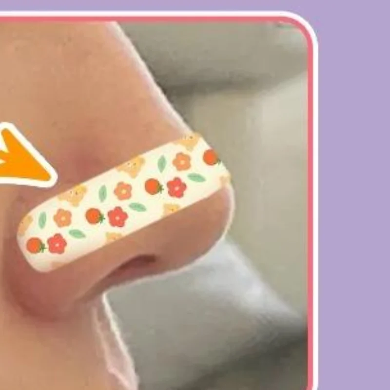 10Pcs Nose Lift Strips 3DNose Shaping Sticker Shrink Nose Patch For Nose Reshaping Contouring Slimming Nose Wing Stickers
