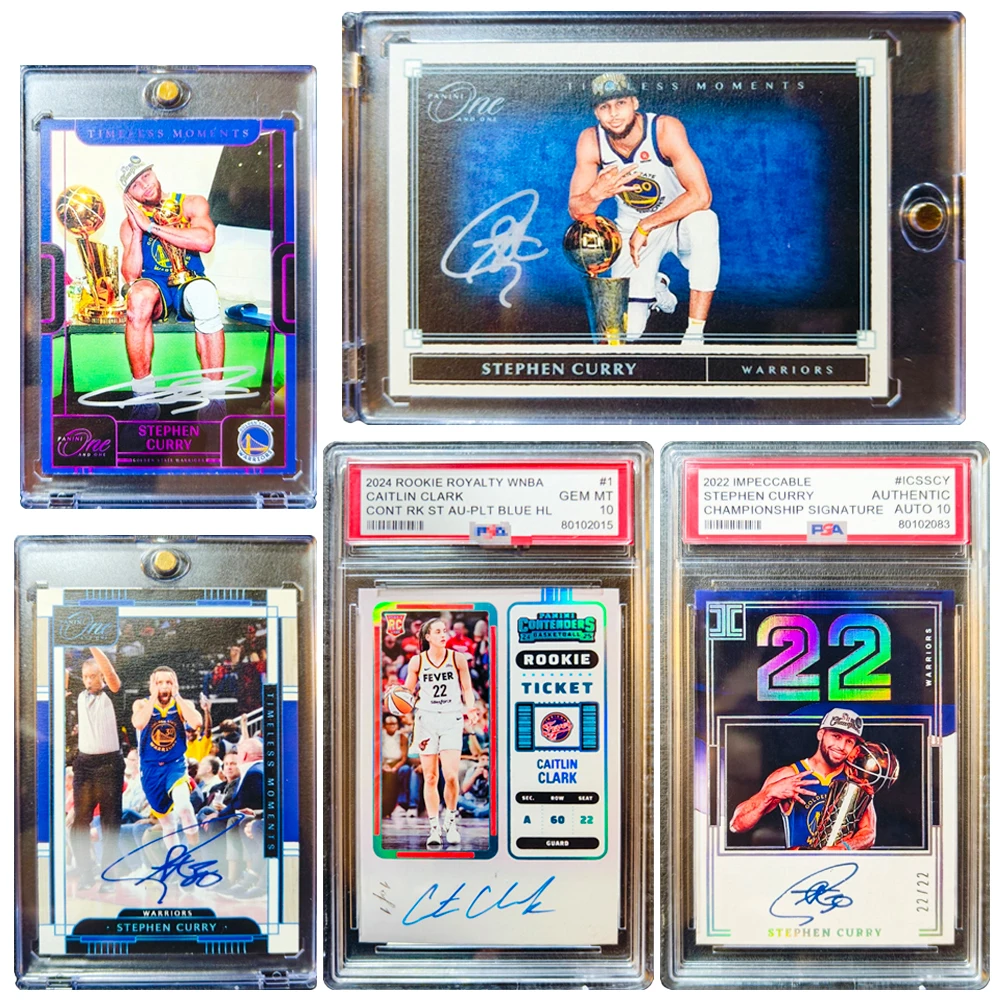 PANINI DIY homemade CAITLIN CLARK STEPHEN Curry Rating Collectible Card Bricks Basketball boy Christmas birthday gift IMPECCABLE
