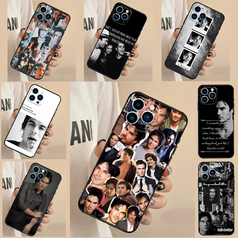 Damon Salvatore Vampire Diaries Case For Samsung Galaxy A17 A57 A36 A56 A16 A53 A33 A13 A12 A32 A52 A55 A35 A15 A54 A34 A14