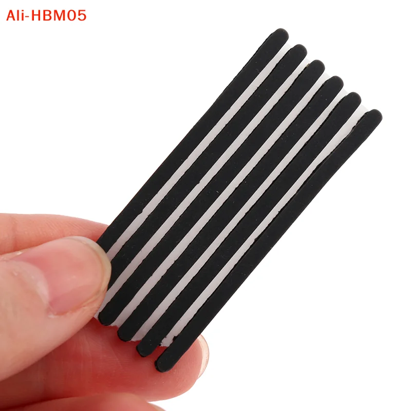 (HB05)6pcs/lot 49.8*2.4*2mm Screen Frame Rubber Pad For Laptop Foot Pad Feet