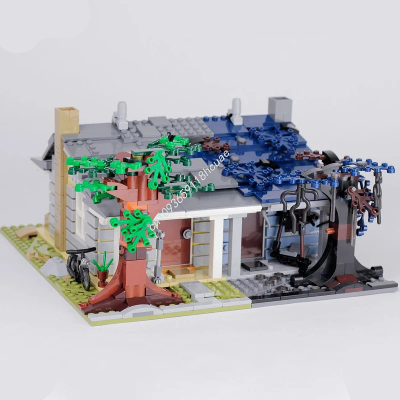 1538 pçs moc coisas estranhas duplex alt construir modelo de construção modular blocos brinquedos artesanato aniversário presentes natal