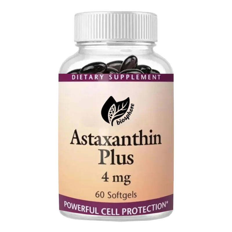 

Astaxanthin 4Mg Contains B-class Vitamins - Promoting Cellular Energy 60 Capsules