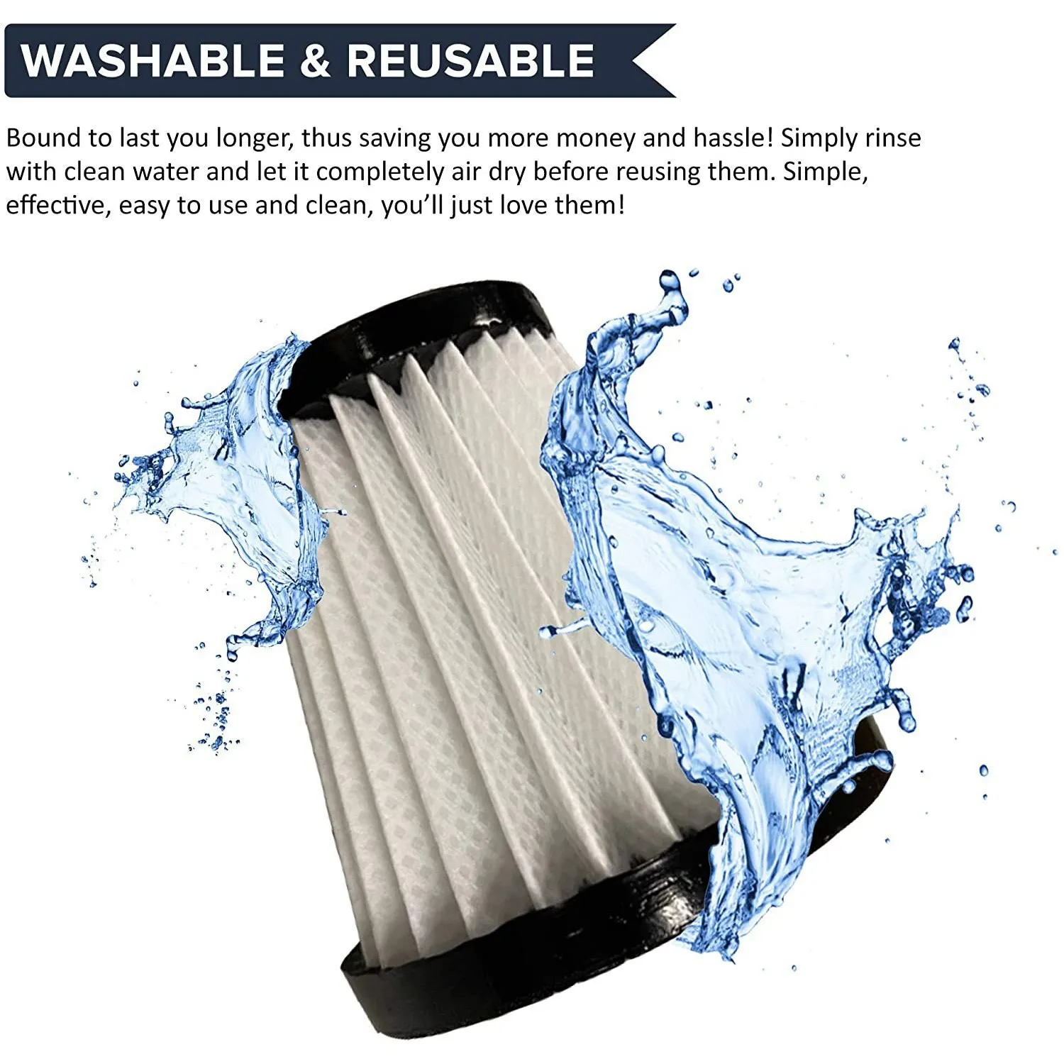 더트 데빌 전용 교체 진공 필터, 모델 SD20005RED, SD30025B, BD22025-2, AD40117, F117