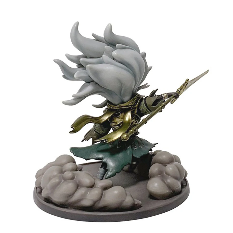 Neue heiße 14 cm Dark Souls III Nameless King (Dragon-Slaying War God/Sun Warrior) Desktop Ornament Figur, PVC Modell Spielzeug Geschenk