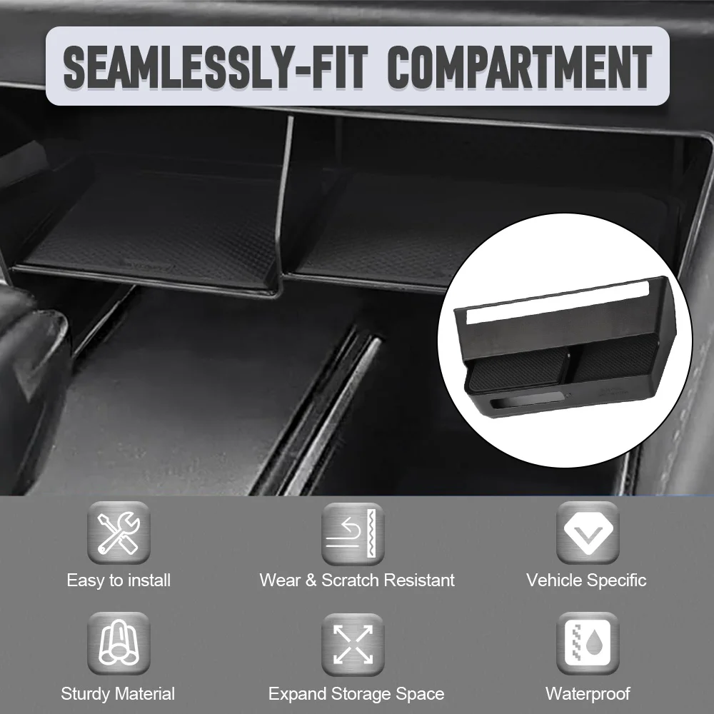 

For Toyota Camry 9TH 2024 2025 Car Center Console Storage Box Central Tray Organizer Accessories Car Interior LHD
