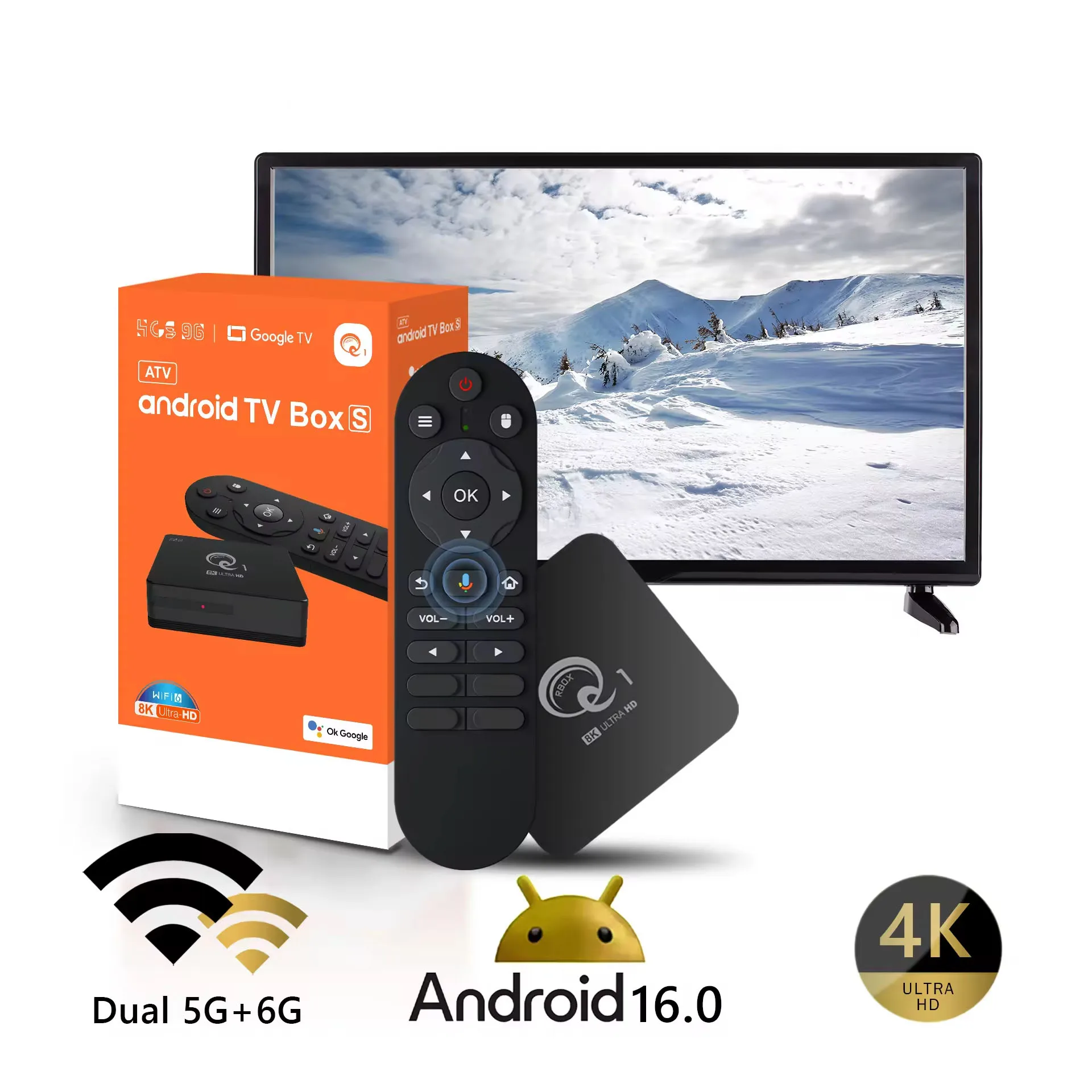 Tv Box HCS96-Q1 Wit…