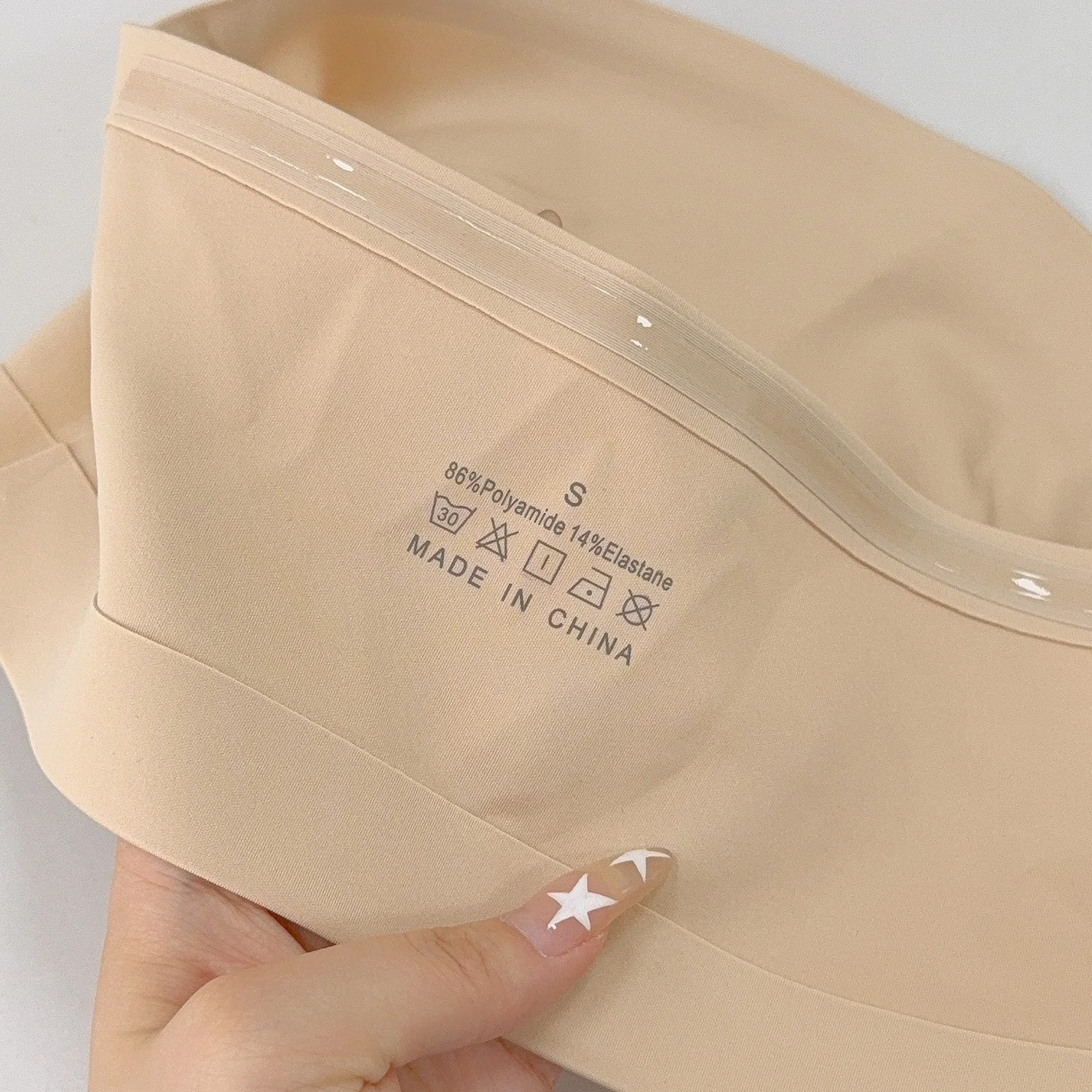 Dámská sexy bezešvá podprsenka bez ramínek bez vycpávek s knoflíky vpředu pohodlné hladké spodní prádlo pro ženy podprsenka bez ramínek - náhled 5