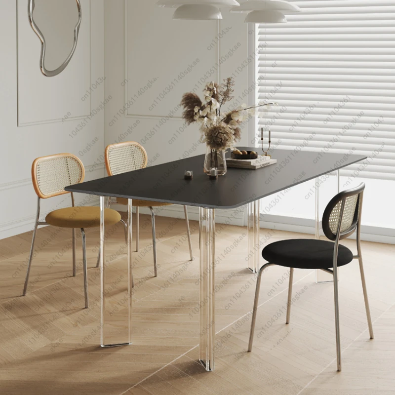 Multifunction Home Furniture Dining Room Table Sedentary Dinning Tables Sets Kitchen Service Designer Mesa Comedor Coffee