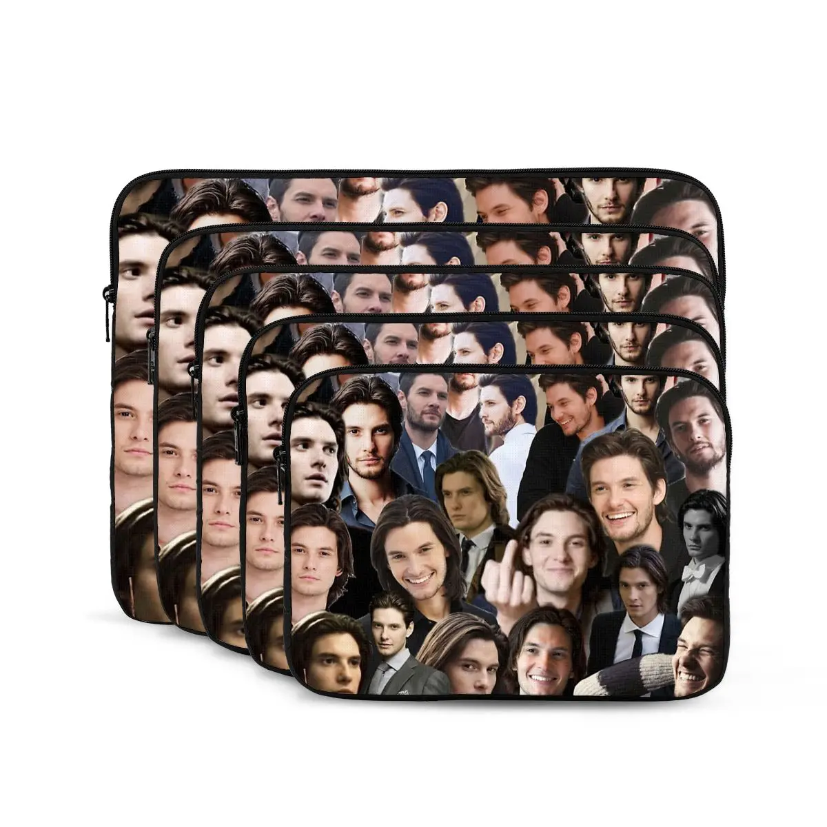 Ben Barnes Computer ipad Laptop Cover Case Laptop Sleeve Bag Portable Cover Fundas Pouch