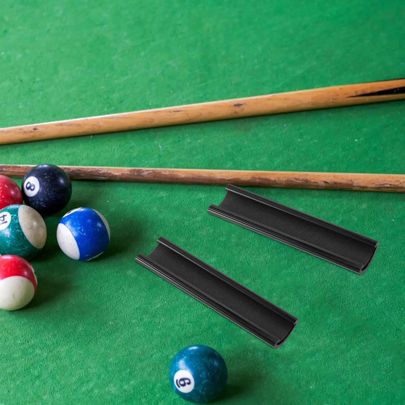 2Pcs Plastic Cue Ti…