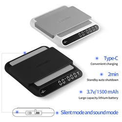 MHW-3BOMBER Intelligent Electronic Coffee Scale Automatic Timing Delicate Type-C Kitchen Scale Chic Home kitchen Accessories