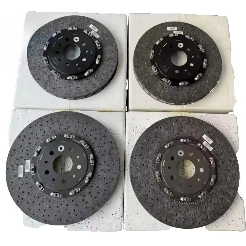Racing Strength Carbon-SiC Brake Discs  Lighter Than Steel Ideal for Supercars & Racing Machines for 458 Pista  319166
