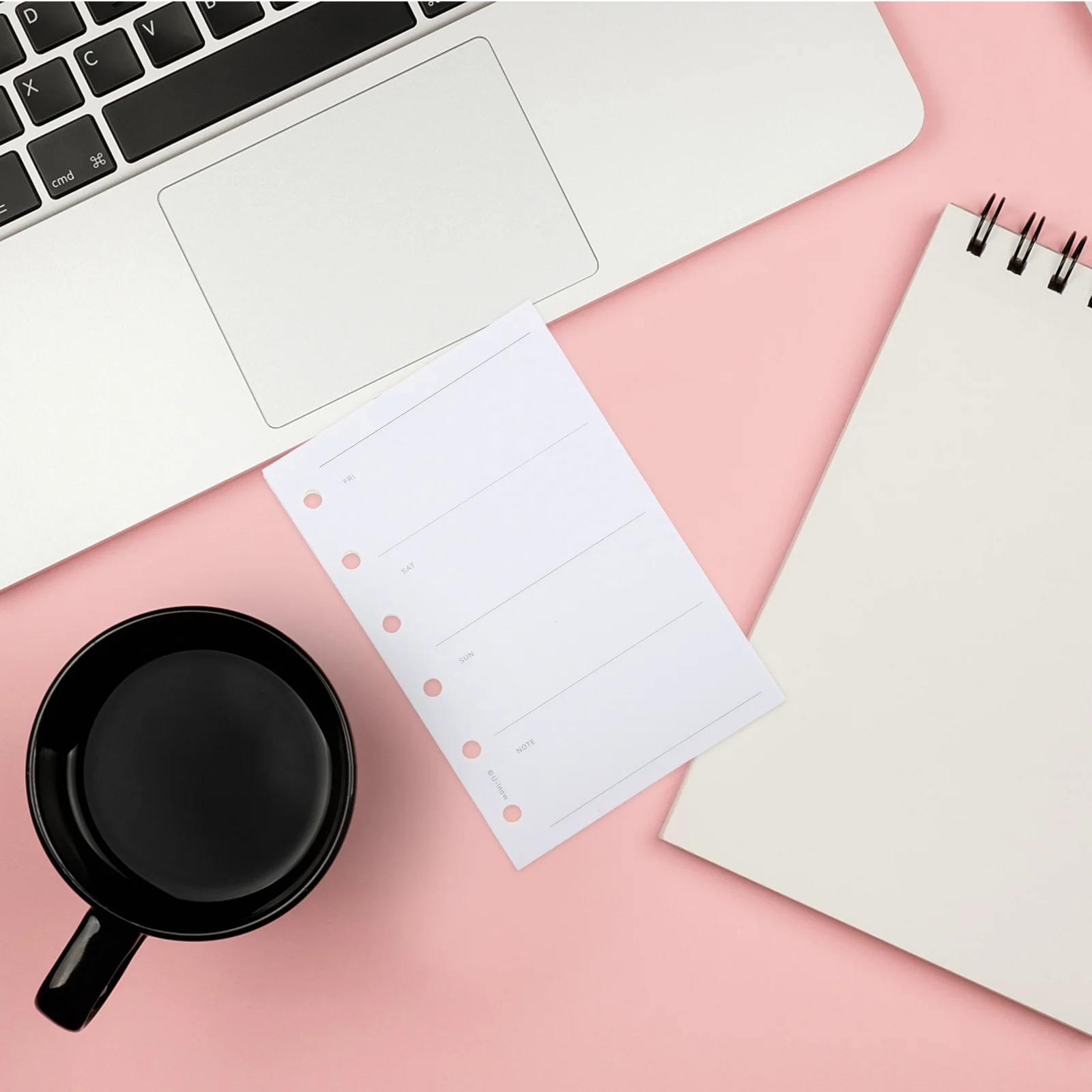 1 كتاب إعادة تعبئة الورق المبطن الفارغ للمجلدات 6-حلقة صفائح حشو مسطرة صغيرة دفتر فضفاض ميزانية الكتابة السلسة