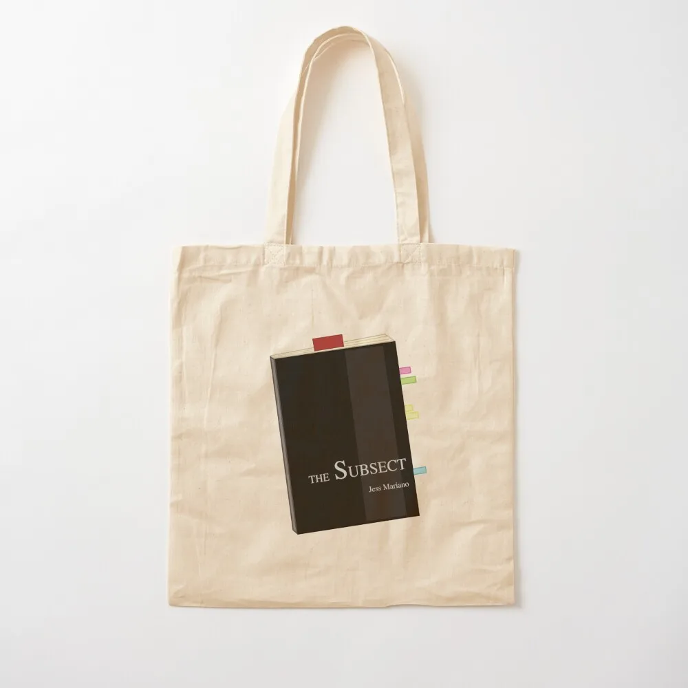 

Jess' book The Subsect Tote Bag Women's shopper bag Custom bag shopper women Canvas Tote