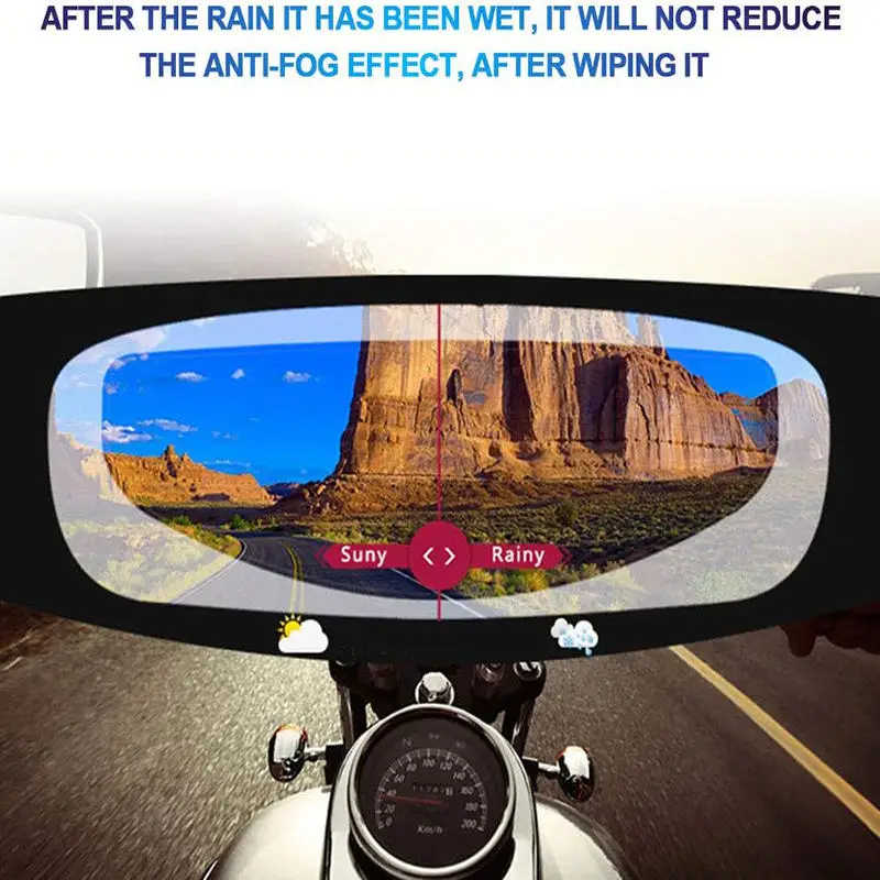 

1-2 шт., прозрачная непромокаемая/противотуманная пленка для мотоциклетного шлема, прочная наклейка с нанопокрытием, безопасные аксессуары для вождения, мото