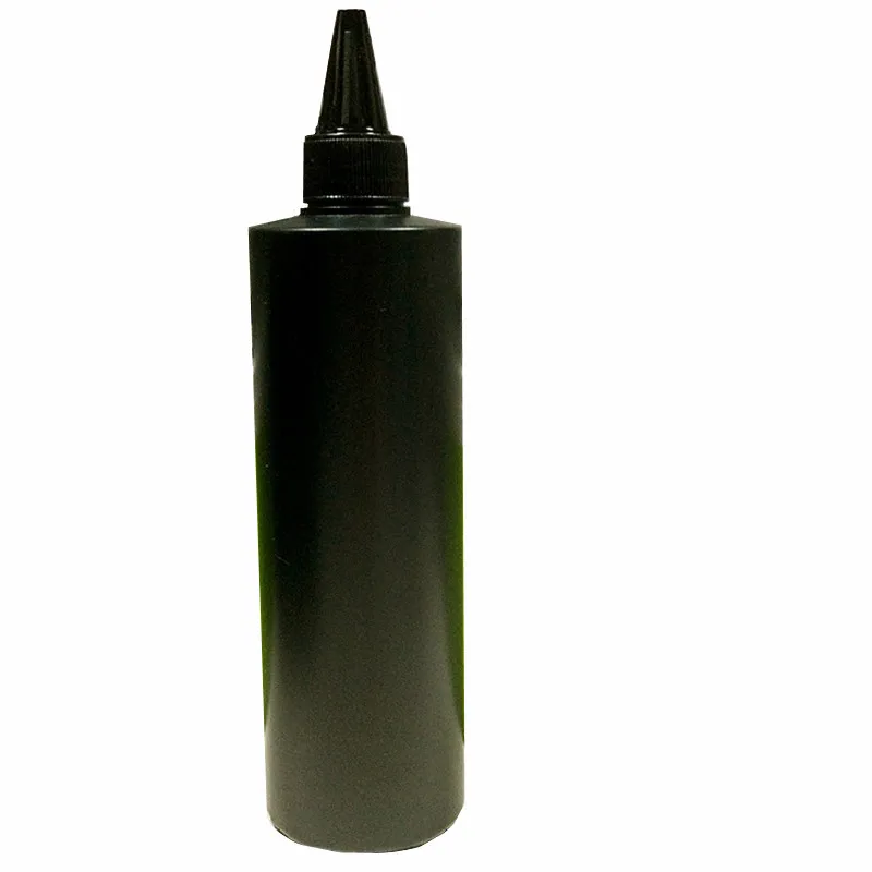 Wholesale Empty 250/500/1000ml Crystal Gel Bottles Nail Gel Containers Black Plastic Bottles With Tip UV Glue Refilable Bottles