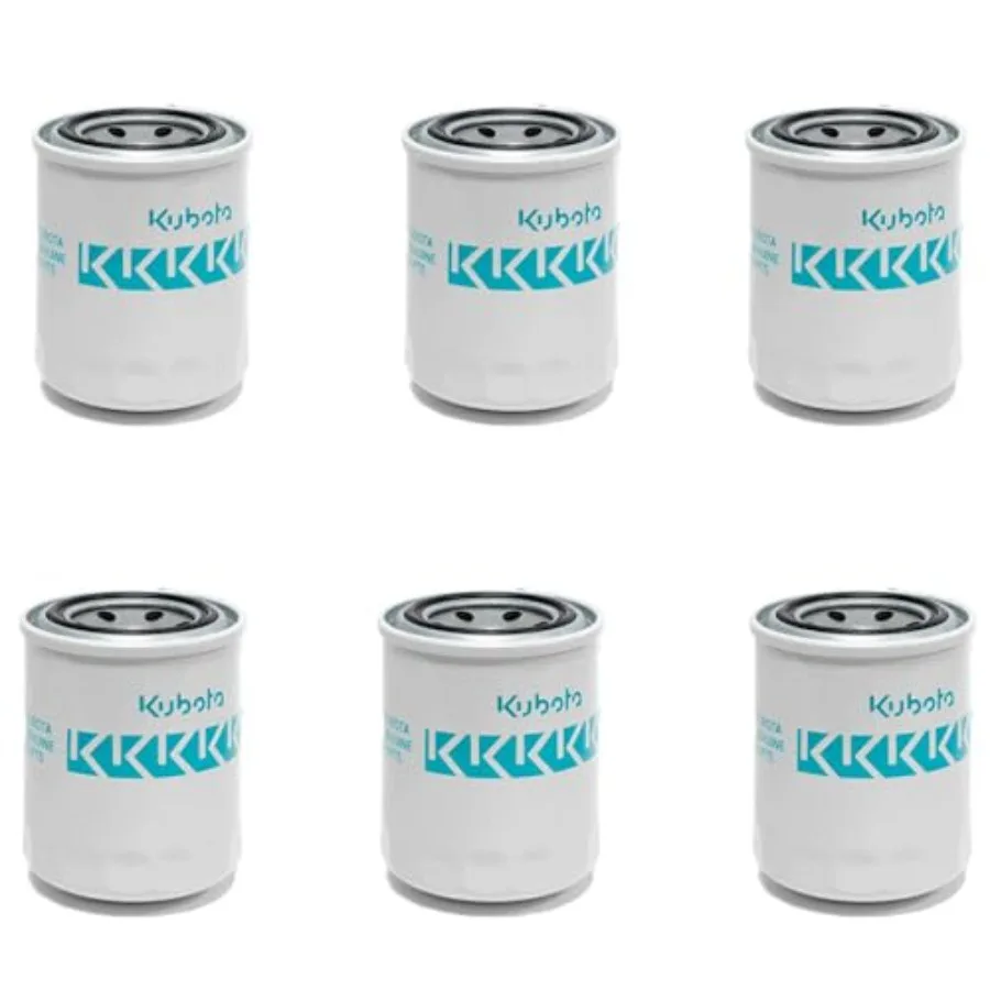 

6 Pack Genuine OEM Oil Filters HH160-32093 for Engine Maintenance Black High Efficiency and Durable