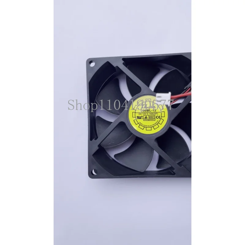 Brand for Yate Loon D90BL-12 DC 12V 0.14A 90x90x25mm 2-Wire Server Cooler Fan