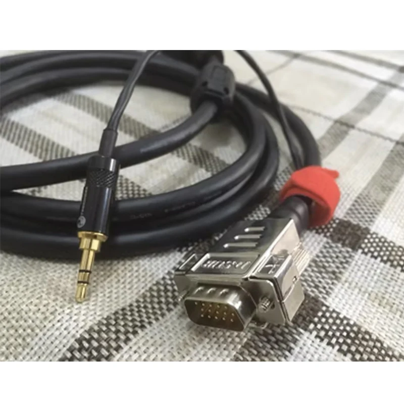 2M Mister FPGA VGA to SCART RGBS Cable For MiSter FPGA Solid Gold-plated Cast Iron Interface Pure Copper 3.5 Audio Interface