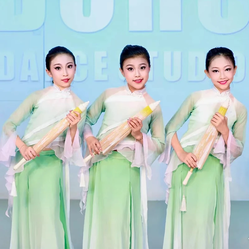 

Traditional Chinese Folk Dance Costume for Woman Dance Costumes Kids Costume Yangko Girl Children Dress Women Yangge Clothing