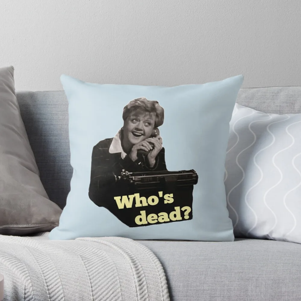 

Murder, She Wrote Throw Pillow Cushions Home Decor Sofa Cushion Cover