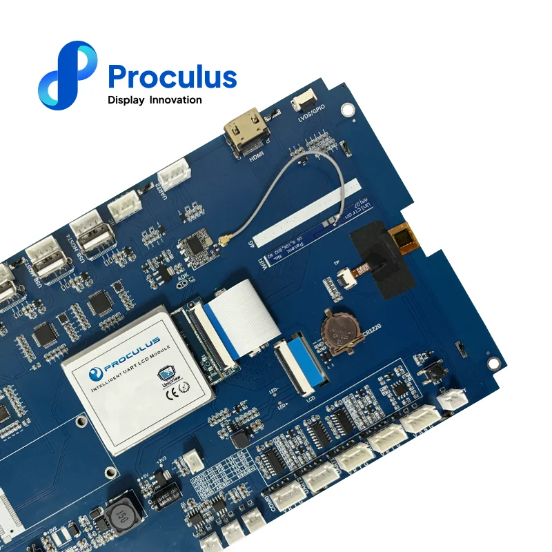 Proculus 10.1 inch Smart Controller Board 1280*800 Customized Industrial lcd display tft lcd display module