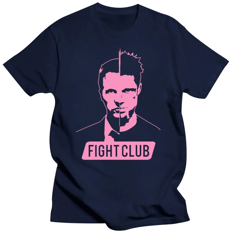 Fight Club, Movie Poster, David Fincher DTG T-SHIRT BLACK All Sizes S-3XL Mans Unique Cotton Short Sleeves O-Neck T Shirt