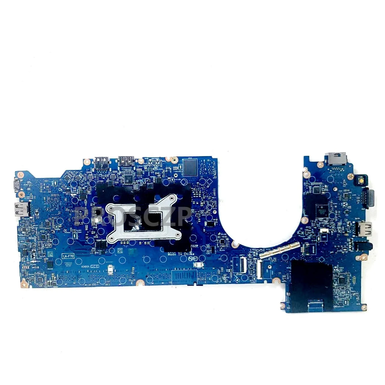 PARA DELL 5491 Mainboard CN-0TRCDC 0TRCDC TRCDC Mainboard LA-F702P Com SR3YZ I7-8850H CPU N16S-GTR-S-A2 940MX 100% Testado Bom