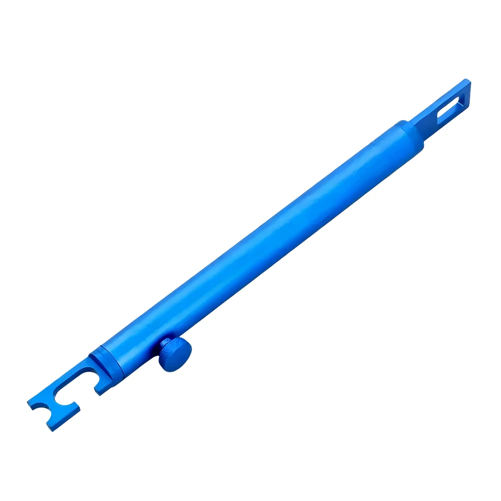 For Auto Body Shops Telescopic Door Prop Auto Repair Tool Anodized Coating Twist Lock Mechanism Dual U-shaped Ends