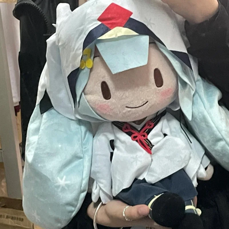 32cm Anime Preciality SEGA Hatsune Miku wiosenne pluszowe zabawki Miku Fufu lalki zabawki hobby kolekcja zabawek prezent dla dziewczynek