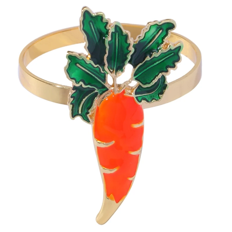 

Set of 6 Carrot Napkin Rings Easter Napkin Rings Carrot Serviette Rings Perfect for Fall Gatherings and Celebrations