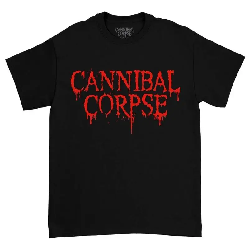 قميص CANNIBAL CORPSE cd cvr ذو الشعار الأحمر XXL جديد مناسب للأكل من الخلف