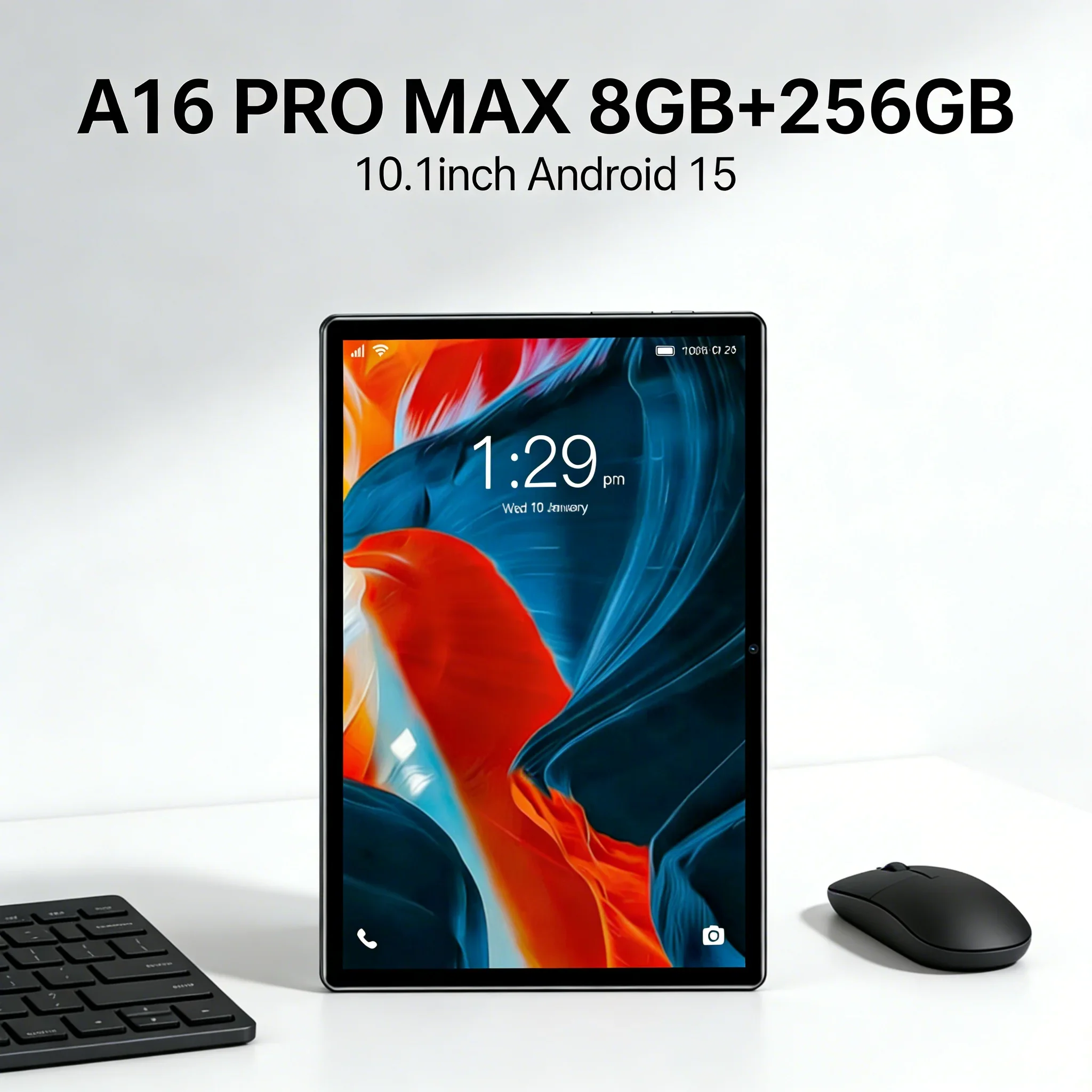 2026 Hot 16 Pro Max Tablet PC Android 15 8GB 256GB Portable HD Smart Pad