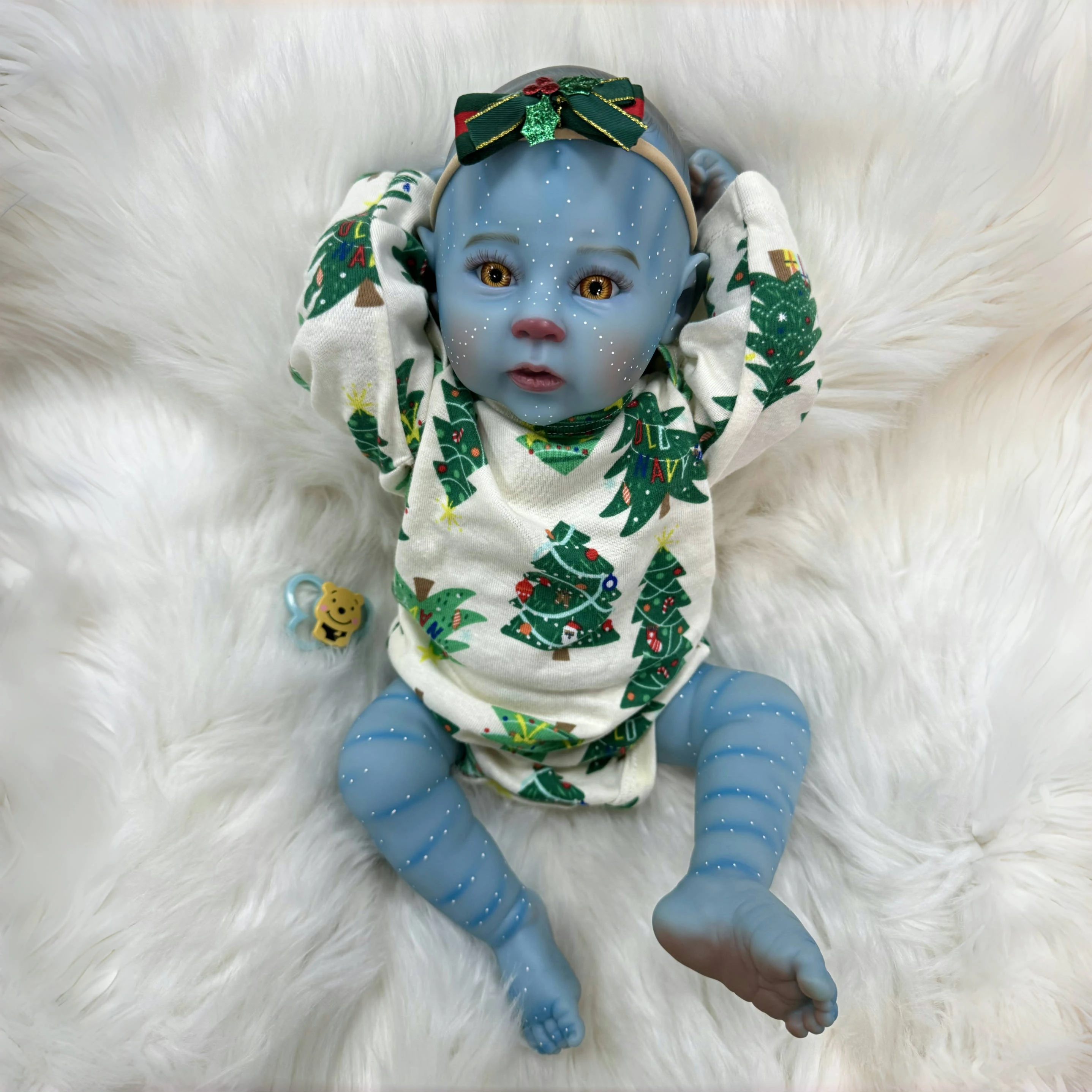 

Cokela Reborn Dolls Avatar Glow-in-the-Dark Doll 48cm/19inch
