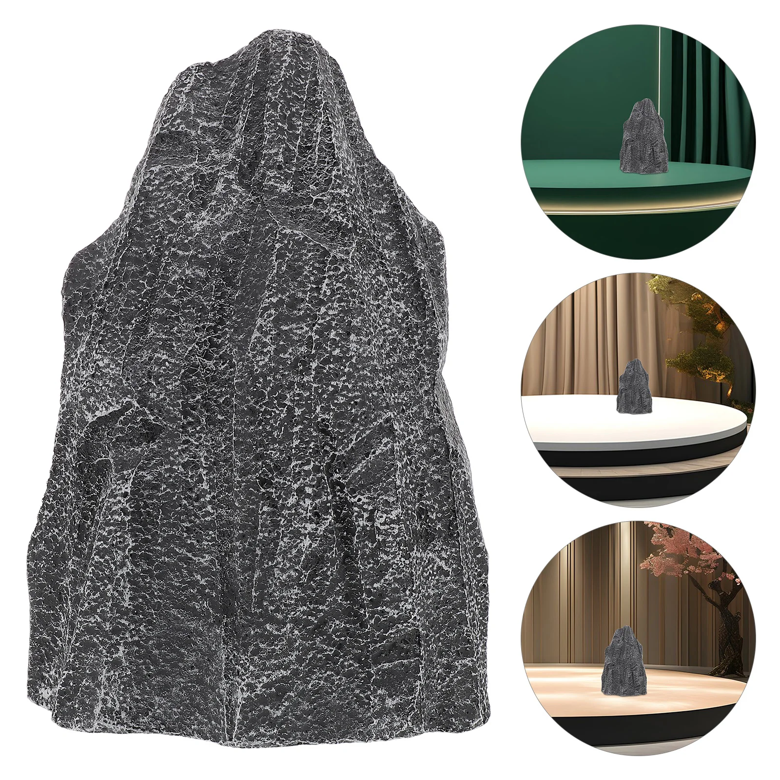 

Foam Fake Prop For Stage Garden Home Realistic Lightweight Artificial Ornament Fish Tank Accessories Decorations Outdoor