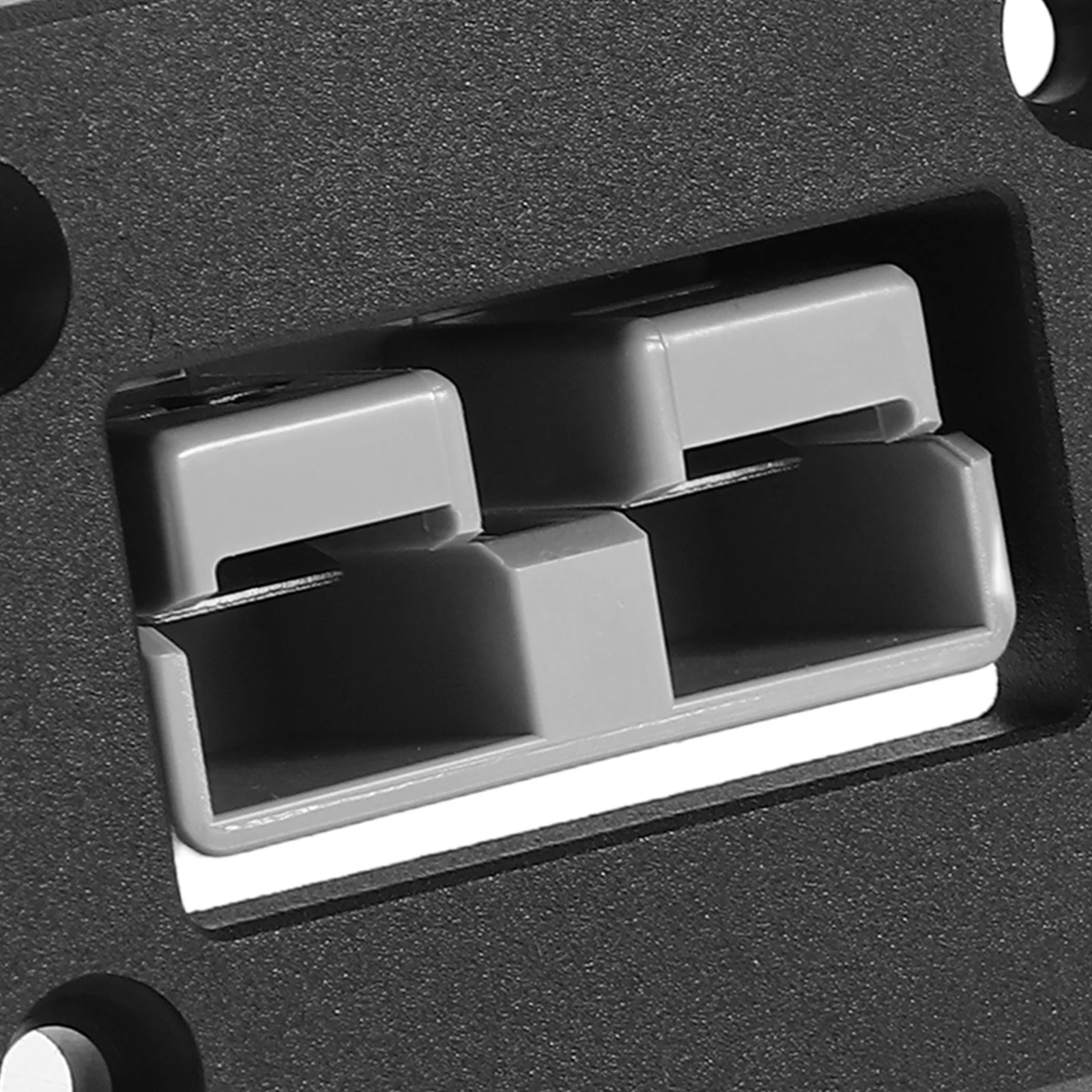 التوصيل تصاعد لوحة الاتصال السريع قطع موصل 50A كتيفة ثابتة غطاء فلوش جبل راحة لوحة السيارات #4