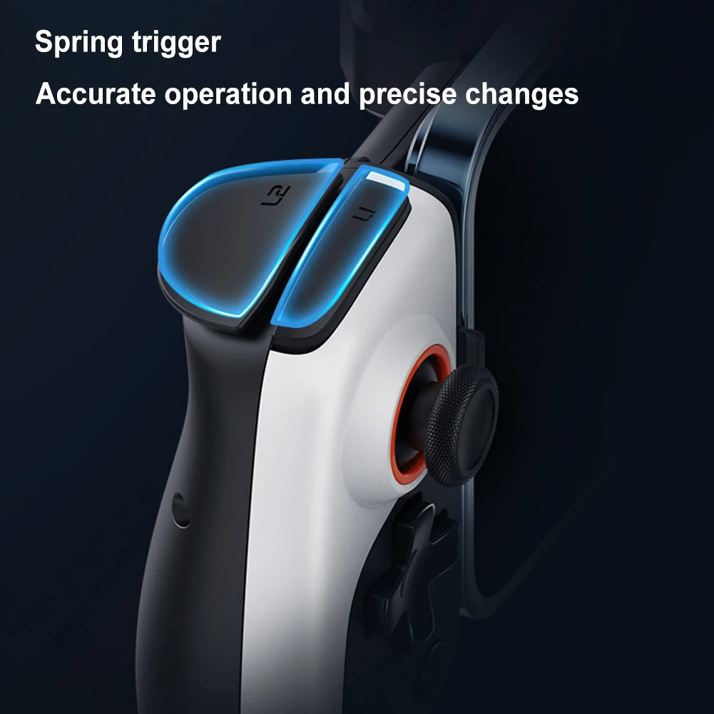 

2 in 1 Wireless Mobile Gaming Controller Dual Joystick Cooling Phone Game Controller 300mAh for iPhone Android Phone Switch PC