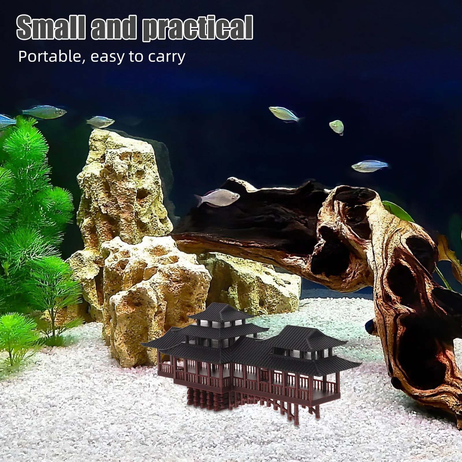 Jembatan Kolam Miniatur Dekora - Bonsai Garden With Pond ulasan dan harga