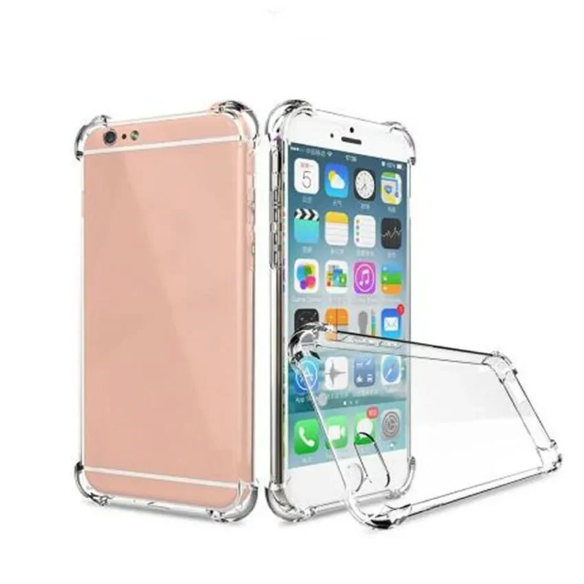 300pcs Ultra Thin Silicone Soft Clear Case for iPhone 16 15 14 Pro Max Plus Shockproof Back Cover For IPhone 11 12 13 XS XR X 8