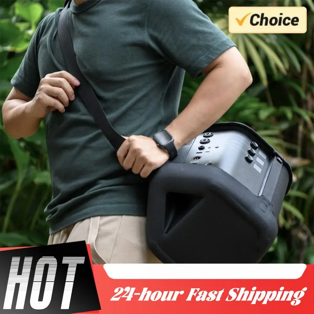 

Carrying Case EVA Protective Cover with Shoulder Strap Speaker Cover Dustproof Cover for Bose S1 PRO+ Portable BT Speaker