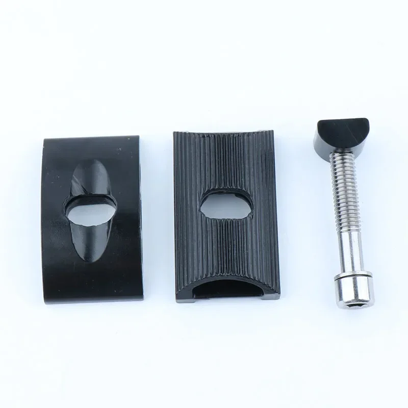 MTB Seatpost Head Saddle Pipe Adapter Cycling Screw Seat Tube Chuck Black Parts Aluminum alloy Cycling Bicycle Parts