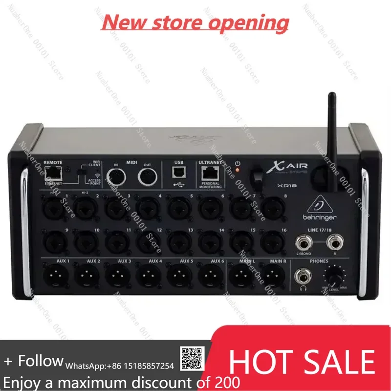 (НОВАЯ СКИДКА) Behringer X Air XR18 18-канальный цифровой микшер с планшетным управлением